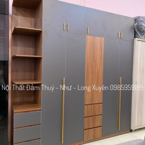 Tủ áo MDF 2m4x2m5