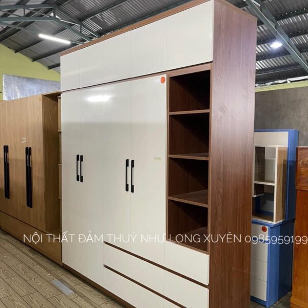 Tủ áo 2mx2m4 Lõi Xanh