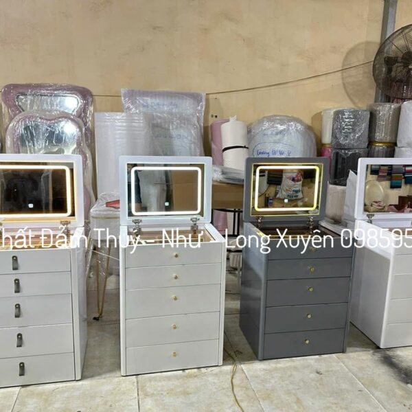Bàn phấn gương led
