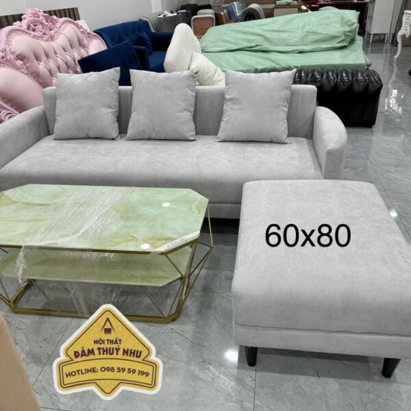 Sofa 2m kèm đôn vuông ( chưa kèm bàn )