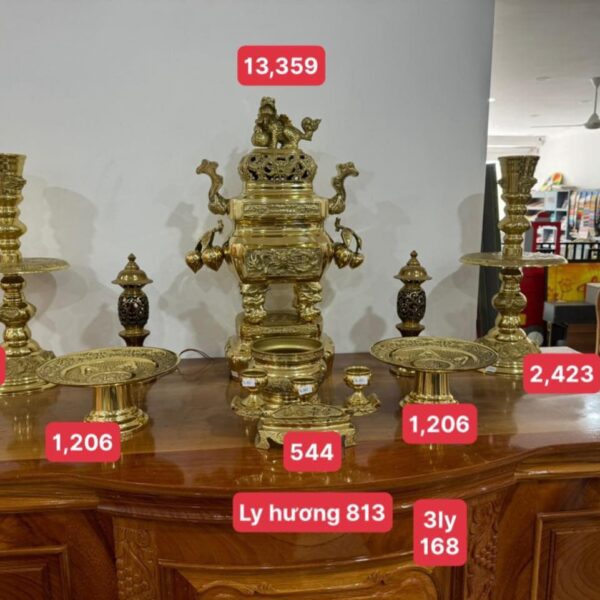Bộ lư đồng DAPHA
