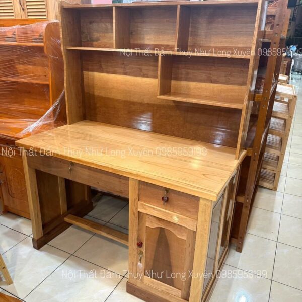 Bàn học gỗ thao lao 1m2
