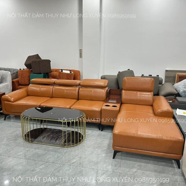 Sofa bọc simily đầu bật 3m2 x 1m7