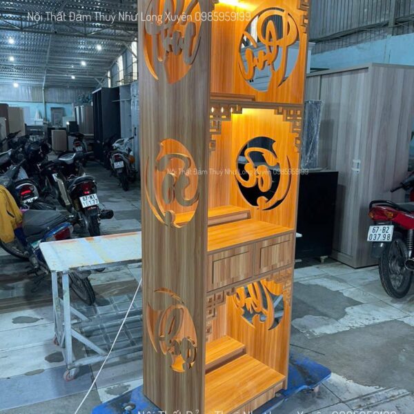 Vách thờ gỗ MDF