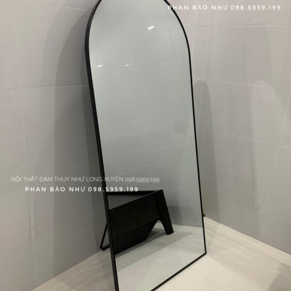Kính viền nhôm 80 x 1m8
