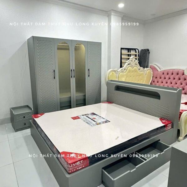 Combo phòng ngủ gỗ MDF