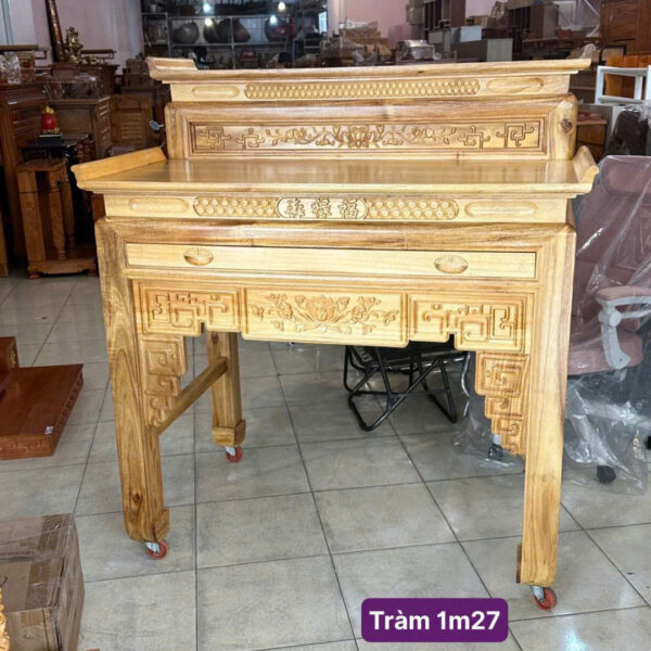 Nghi cúng gỗ Tràm 1m27