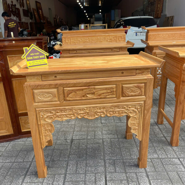 Nghi Cúng Gỗ Bên 1m27 1 Tầng