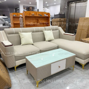 Sofa góc L Kèm Bàn 2m3x1m65