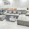 SoFa Góc L Kèm Đôn