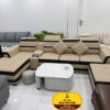 Sofa 3m3 góc L 1m7 Kèm Đôn