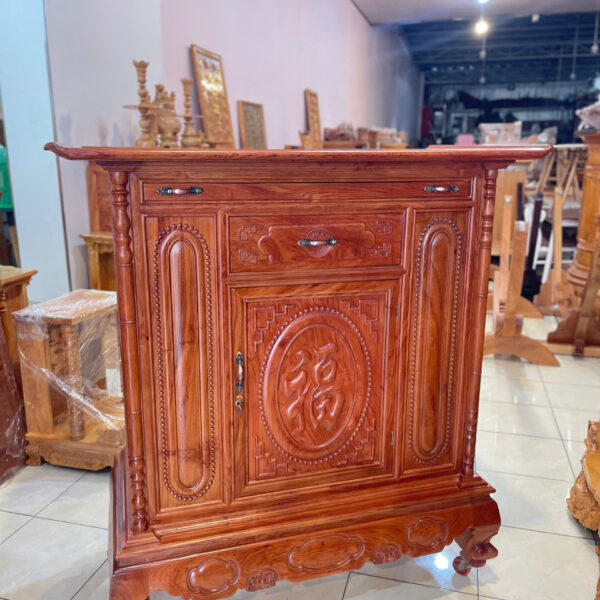 Tủ Thờ 1m27 Gỗ Hương