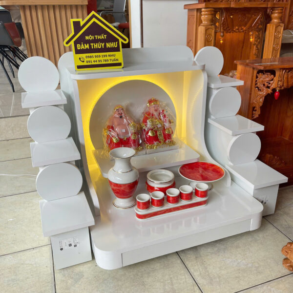 Trang Địa 60cm MDF Kèm Cặp Tầng