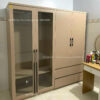 Tủ Áo Phối Cánh Kính 2mx2m