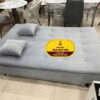 Bed Bật 1m8x2m Xám Full