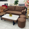 SoFa Tone Nâu Nhấn Nút 2m