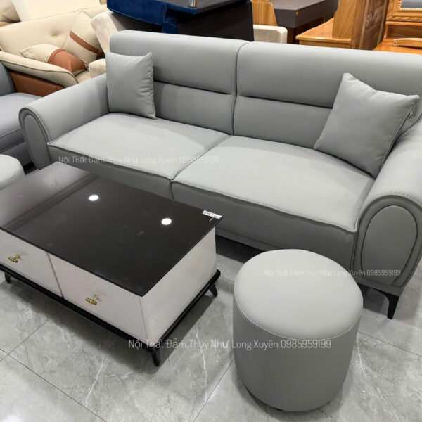 SoFa Si Tốt 2m Xám Sáng