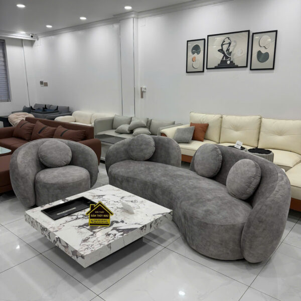 SoFa Cánh Cong+Ghế Đơn