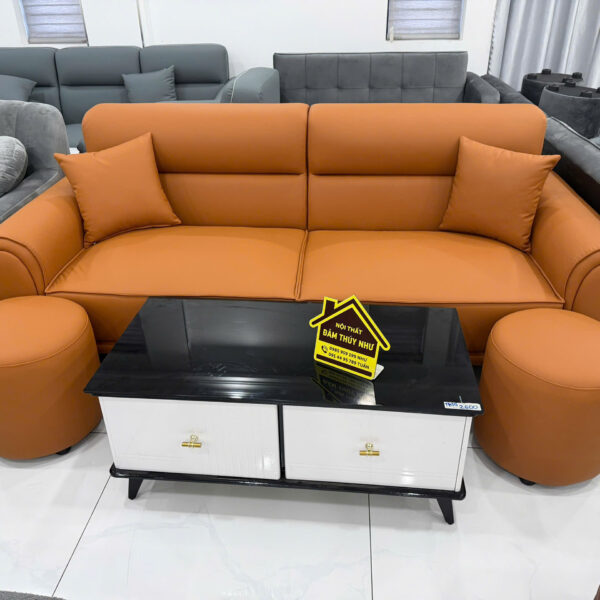 Sofa 2m2 Kèm 2 Đôn