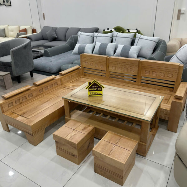 SaLon Gỗ Xoan Màu Tự Nhiên
