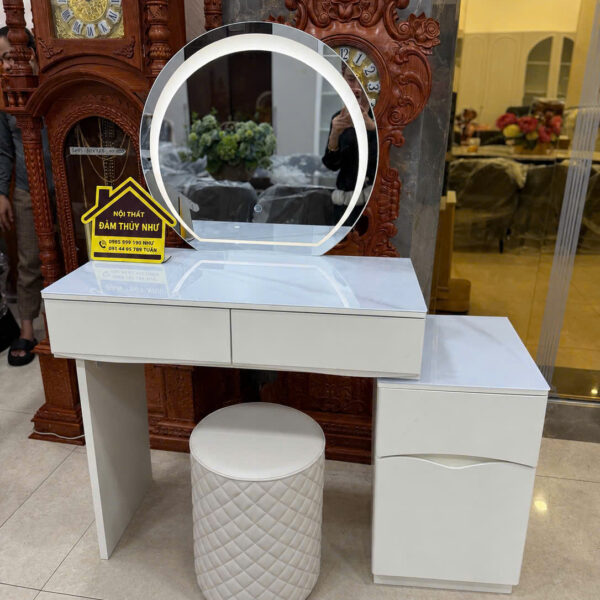 Bàn Phấn Tone Trắng