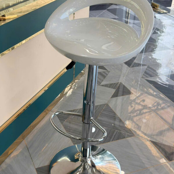 Ghế Bar Vòng Cung Trắng
