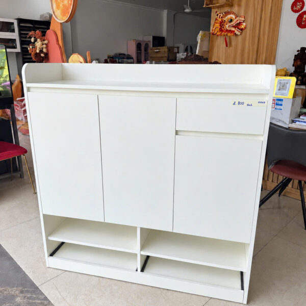 Tủ Giày MDF 1m2 Có Mâm Rút