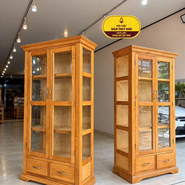Tủ Trưng Bày 1mx1m85x38cm