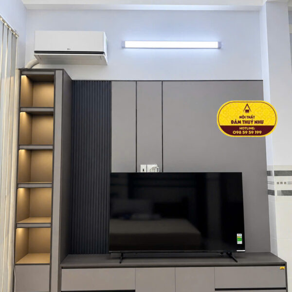 Thiết Kế & Thi Công Hệ Vách TiVi Như Hình
